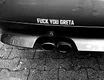 Aufkleber - Fuck you Greta
