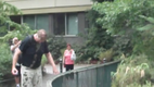 Elephant Spraying Poo on Man - ORIGINAL at Berlin Zoo