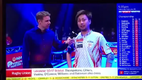 Japanischer Poolspieler der Herzen
