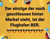 Merkel (CDU) Flughafen BER
