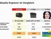 Aktuelle Kopierer im Vergleich