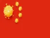 Volksrepublik China Flagge