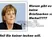 Merkel (CDU) Briefmarke
