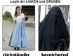 Die Logik der LINKEN und GRÜNEN ;)