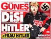Die Türkei über Frau Hitler, vormals Diktatorin Merkel