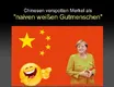 Chinesen verspotten Angela Merkel als naiven weissen Gutmenschen