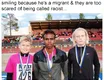 Unter 14 jähriger Migrant gewinnt 100m Lauf bei Schülersportfest 2017 - Es darf gelacht werden