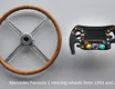 Formula 1 steering wheels