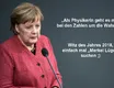 Als Physikerin geht es mir bei den Zahlen um die Wahrheit - Witz des Jahres 2018, einfach mal ?Merkel Lüge? suchen ;)