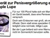 Penisvergrößerung