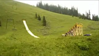 Wasserrutschen Stunt