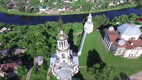 Drohnenflug um russisches Kloster Borisoglebsky