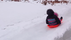 Genius Dad Builds Backyard Luge Course