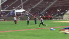 Redewendung Einen Stock im Arsch haben - Pole Vault Fail Accident