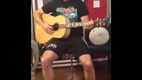 Neulich beim Gitarre spielen,