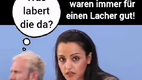 Das Chebli (SPD Quotenmigrantin) - Legend�re Pressekonferenz