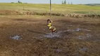 Rodeo auf dem L�schschlauch