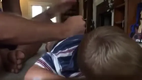 Trommeln mit dem Papa