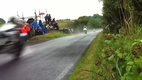 Motorradrennen auf der Stra�e,