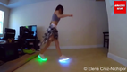 Girl dance with light up shoes - Wax Motif - Krush Groove