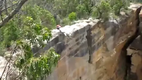 Mit Schwung - cliff swing