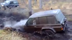 Nissan Patrol Y60 offroad in Norway